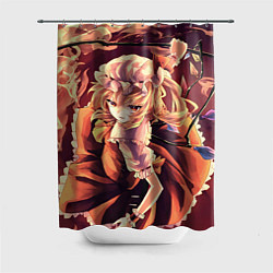 Шторка для душа Touhou Project Фландр Scarlet, цвет: 3D-принт