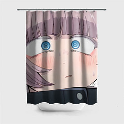 Шторка для душа Песнь ночных сов Надзуна Нанакуса, цвет: 3D-принт