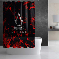Шторка для душа Assassins Creed кровь тамплиеров, цвет: 3D-принт — фото 2