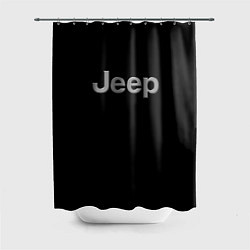 Шторка для душа Jeep silver, цвет: 3D-принт