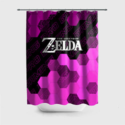 Шторка для душа Zelda pro gaming посередине, цвет: 3D-принт