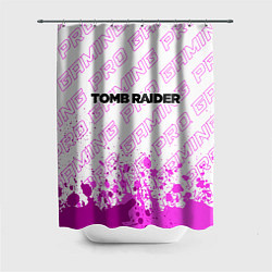 Шторка для душа Tomb Raider pro gaming посередине, цвет: 3D-принт