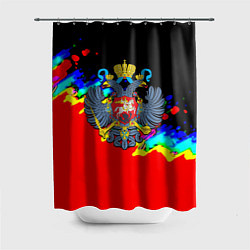 Шторка для душа Имперская Россия краски, цвет: 3D-принт
