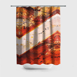 Шторка для душа Горная порода, цвет: 3D-принт