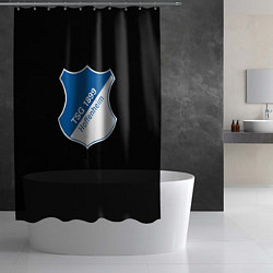 Шторка для душа Hoffenheim logo fc, цвет: 3D-принт — фото 2