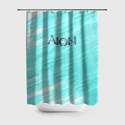Шторка для душа Aion текстура рпг, цвет: 3D-принт