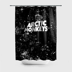 Шторка для душа Arctic Monkeys black ice, цвет: 3D-принт