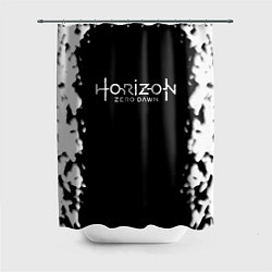 Шторка для душа Horizon zero dawn краски белые, цвет: 3D-принт