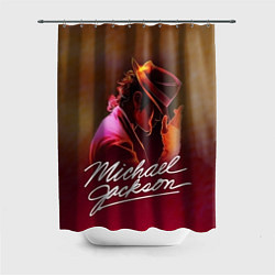 Шторка для душа Michael Jackson нарисованный кистью, цвет: 3D-принт