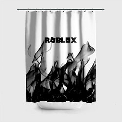Шторка для душа Roblox flame текстура, цвет: 3D-принт