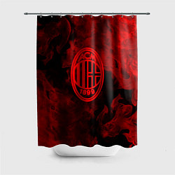 Шторка для душа Милан огненый стиль, цвет: 3D-принт