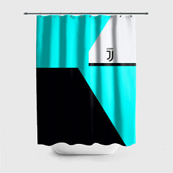 Шторка для душа Juventus sport geometry fc, цвет: 3D-принт
