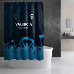 Шторка для душа Valencia legendary форма фанатов, цвет: 3D-принт — фото 2