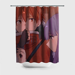 Шторка для душа Sousou no Frieren Fern Stark Love, цвет: 3D-принт