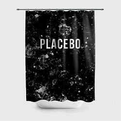 Шторка для душа Placebo black ice, цвет: 3D-принт