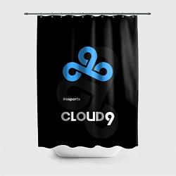 Шторка для душа Cloud9 - esports, цвет: 3D-принт