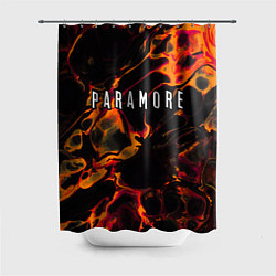 Шторка для душа Paramore red lava, цвет: 3D-принт