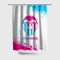 Шторка для ванной Valencia neon gradient style