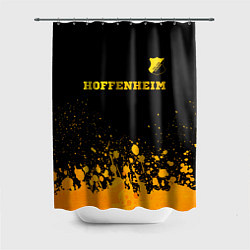 Шторка для ванной Hoffenheim - gold gradient посередине