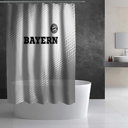 Шторка для душа Bayern sport на светлом фоне посередине, цвет: 3D-принт — фото 2