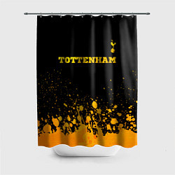 Шторка для ванной Tottenham - gold gradient посередине