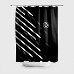 Шторка для душа Borussia sport fc, цвет: 3D-принт