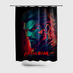 Шторка для душа Веном Снейк Metal gear game, цвет: 3D-принт