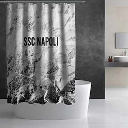 Шторка для душа Napoli white graphite, цвет: 3D-принт — фото 2