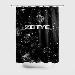 Шторка для душа Zotye black ice, цвет: 3D-принт