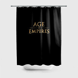 Шторка для душа Age of Empires logo, цвет: 3D-принт