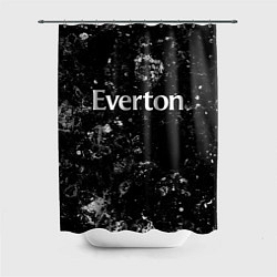 Шторка для душа Everton black ice, цвет: 3D-принт