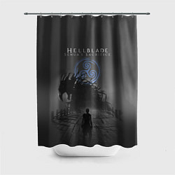 Шторка для душа Hellblade - Sign, цвет: 3D-принт