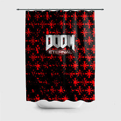 Шторка для душа Doom x Farcry, цвет: 3D-принт