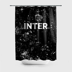 Шторка для душа Inter black ice, цвет: 3D-принт