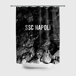 Шторка для душа Napoli black graphite, цвет: 3D-принт