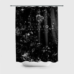 Шторка для ванной The Callisto Protocol black ice