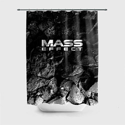 Шторка для ванной Mass Effect black graphite