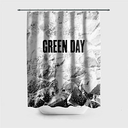 Шторка для ванной Green Day white graphite