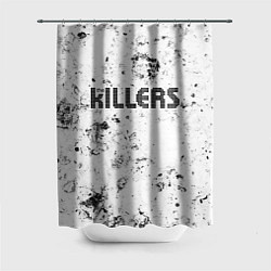 Шторка для душа The Killers dirty ice, цвет: 3D-принт