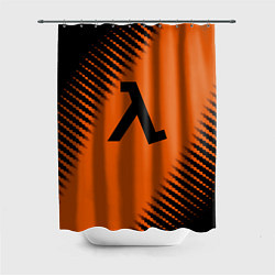 Шторка для душа Half life orange box, цвет: 3D-принт