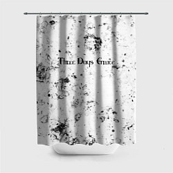 Шторка для душа Three Days Grace dirty ice, цвет: 3D-принт