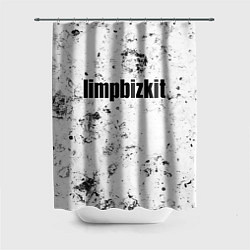 Шторка для душа Limp Bizkit dirty ice, цвет: 3D-принт