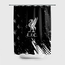 Шторка для душа Liverpool краски фк, цвет: 3D-принт