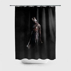 Шторка для душа Dead By Daylight - Охотница, цвет: 3D-принт
