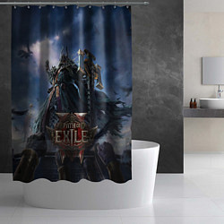 Шторка для душа Люмериус Path of exile 2, цвет: 3D-принт — фото 2