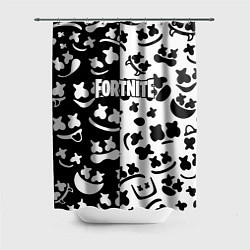 Шторка для душа Fortnite patten Marshmello, цвет: 3D-принт