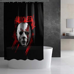 Шторка для душа Halloween Michael Myers, цвет: 3D-принт — фото 2