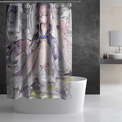 Шторка для душа Honkai Star Rail Herta dolls, цвет: 3D-принт — фото 2