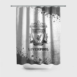 Шторка для душа Liverpool - white gradient, цвет: 3D-принт