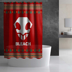 Шторка для душа Bleach new year, цвет: 3D-принт — фото 2